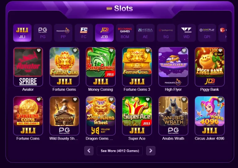 slot games on winpkr